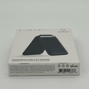 Satechi Vegan-Leather Magnetic Wallet Stand - Black - Image 2