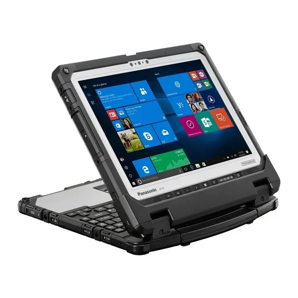 Renewed Panasonic Toughbook CF-33 MK2 12"  16GB Built-In RAM 2160 X 1440 4G LTE dGPS Fingerprint Barcode Reader Rugged Touchscreen Windows 11 Pro With 90 Days Warranty