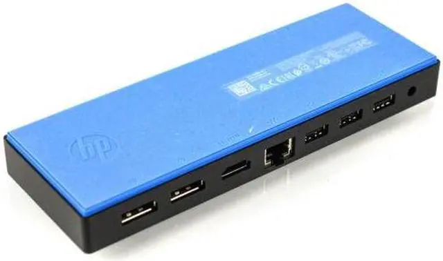 Renewed HP Elite USB-C Dock G4 Docking Station HSTNH-U601 HDMI 2xDP for CB14 G5 Elitebook 830 G5, 840 G5 No AC Adaptor & 90 Days Warranty