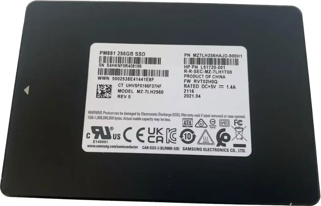 SSD Mixed Brand 256GB Internal SSD SATA 3 6Gb/s 2.5" Solid State Drive For Laptop/Desktop 