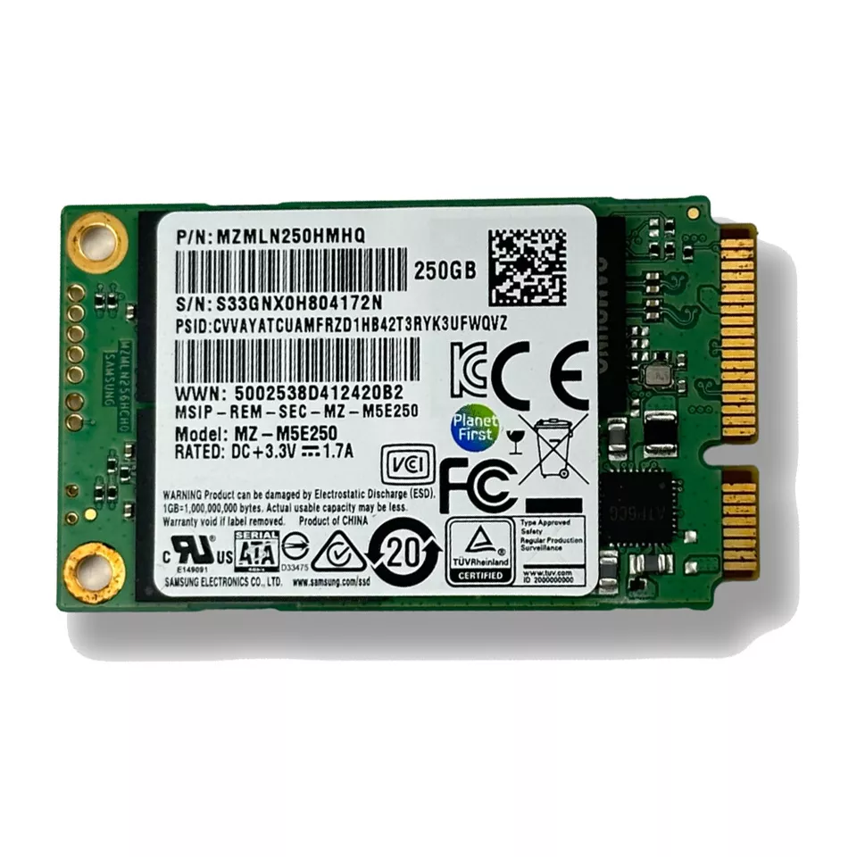 MSATA SSD Mixed Brand 500GB MSATA 850 EVO 3D V-NAND 6Gb/s Solid State Drive For Laptop