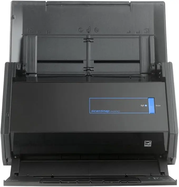 Renewed Fujitsu ScanSnap IX500Wireless Duplex Document Scanner 25ppm 50-Sheet ADF USB 3.0 With 90 Days Warranty