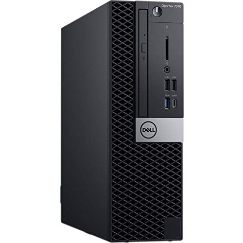 [DLOP7070s-I5-9500] Renewed Dell OptiPlex 7070 SFF Desktop PC Intel Core i5 i7 9th Gen Windows 10 With 90 Days Warranty (Intel Core i5-9500 @ 3.00GHz)