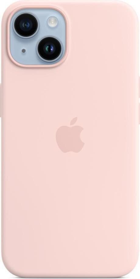[MW5V3ZM/A] Genuine and new - Apple iPhone 14 Silicone Case with MagSafe - Chalk Pink - MW5V3ZM/A