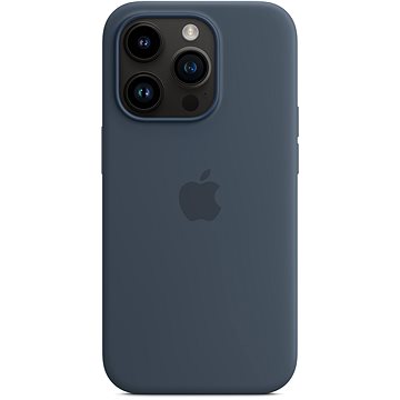 Genuine and new - Apple iPhone 14 Pro Silicone Case - Storm Blue - MagSafe - MPTF3ZM/A