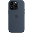 Genuine and new - Apple iPhone 14 Pro Silicone Case - Storm Blue - MagSafe - MPTF3ZM/A
