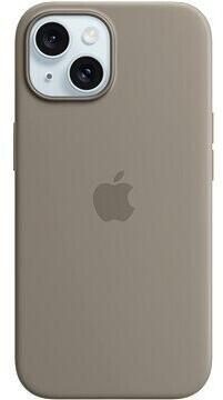 Genuine and new - Apple iPhone 15 Plus Silicone Case - Clay - MagSafe - MXQU3ZM/A