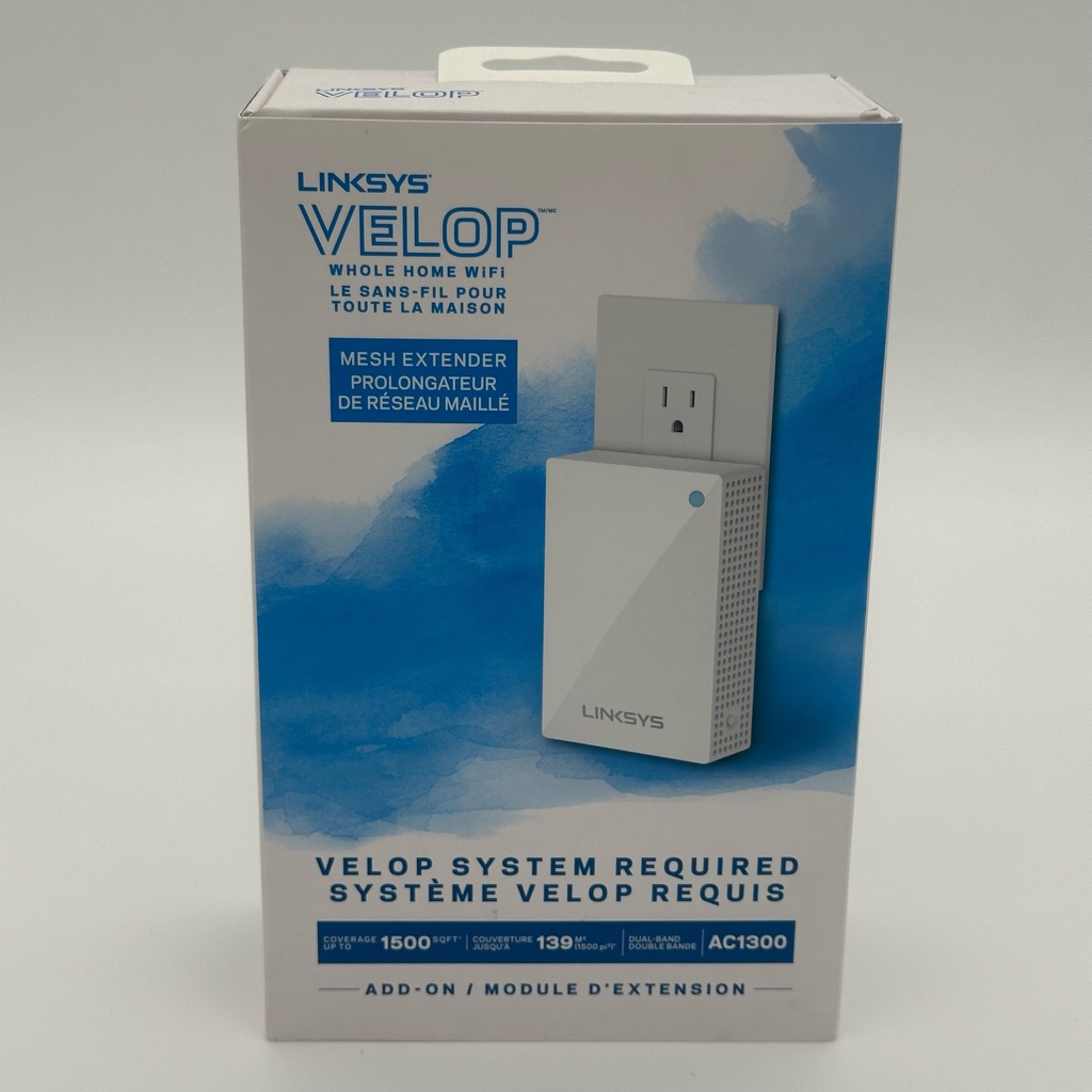 [WHW0101P-CA] Linksys Velop Mesh WiFi Extender AC1300