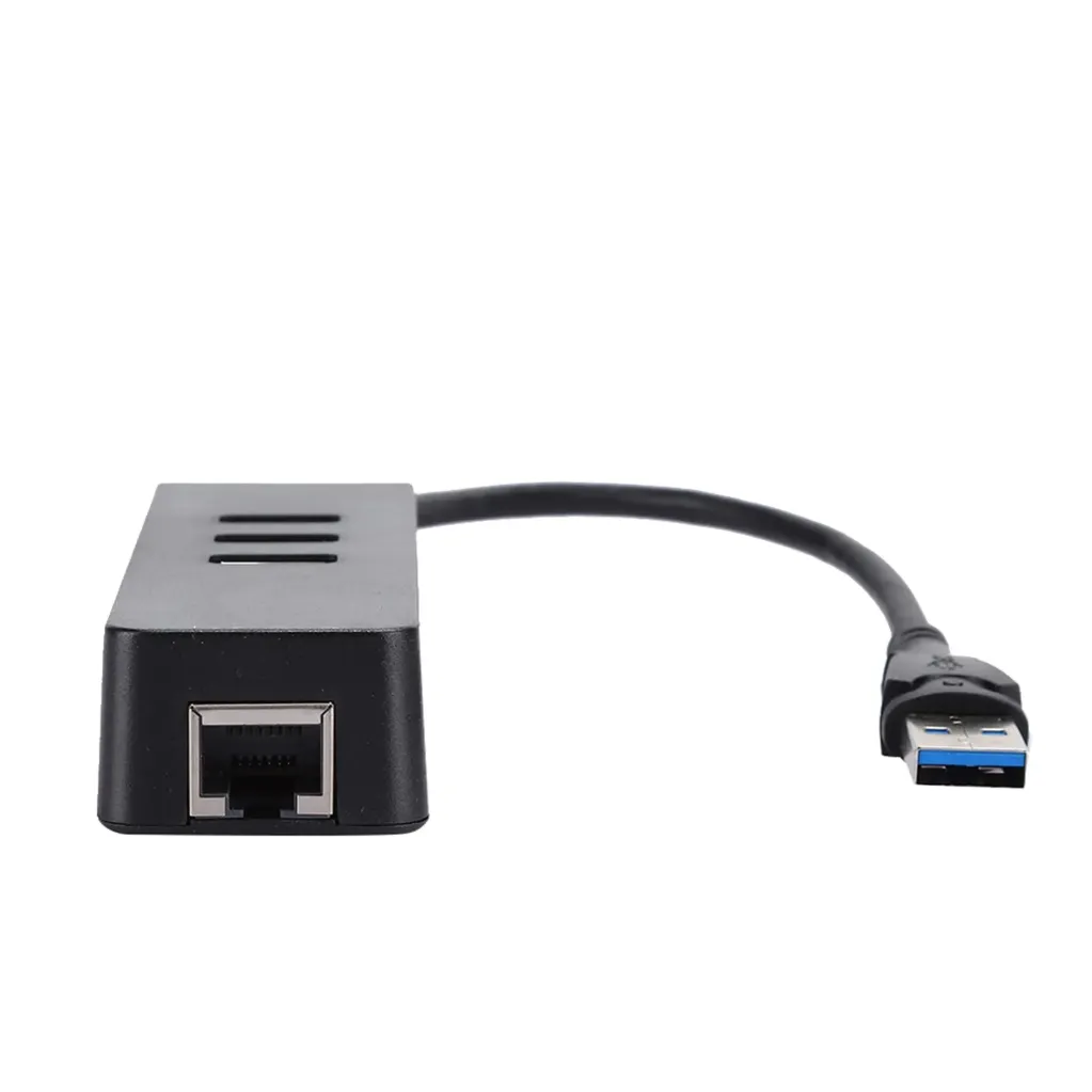 Lenovo US3.0 to Gigabit Ethernet Adapter – Plug & Play RJ45 Network Converter, Windows, Mac & ChromeOS Compatible RTL8153