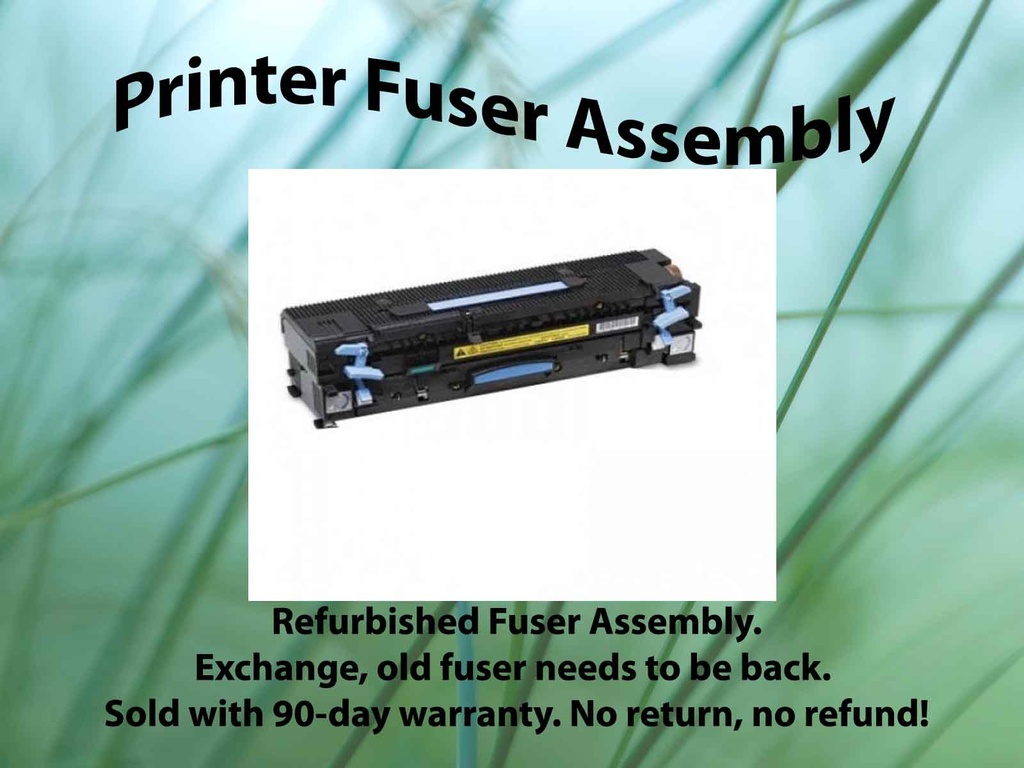 Renewed FUHP9000F Fuser Assembly for HP Laserjet 9000 9040 9050 Series RG5-5750 No Core Exchange 110V