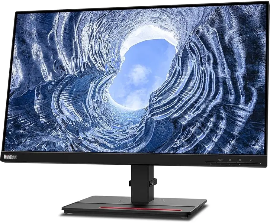 Renewed Lenovo ThinkVision T24i 24" Widescreen 1920 x 1200 WLED IPS LCD Monitor Raven Black HDMI VGA DisplayPort USB Hub HDMI With 90 Days Warranty