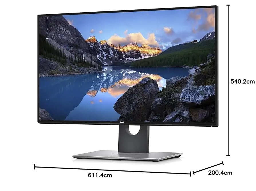 Renewed Dell U2718Q 27'' Widescreen 3840 x 2160 LCD Monitor With 90 Days Warranty