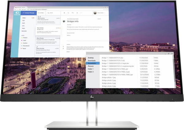 Renewed HP E23 G4 23" Widescreen 1920x1080 LCD Monitor With 90 Days Warranty