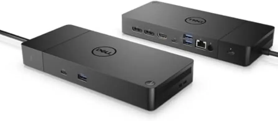 Renewed Dell WD19 Docking Station USB-C HDMI Dual Displayport Black With AC Adapter & 90 Days Warranty