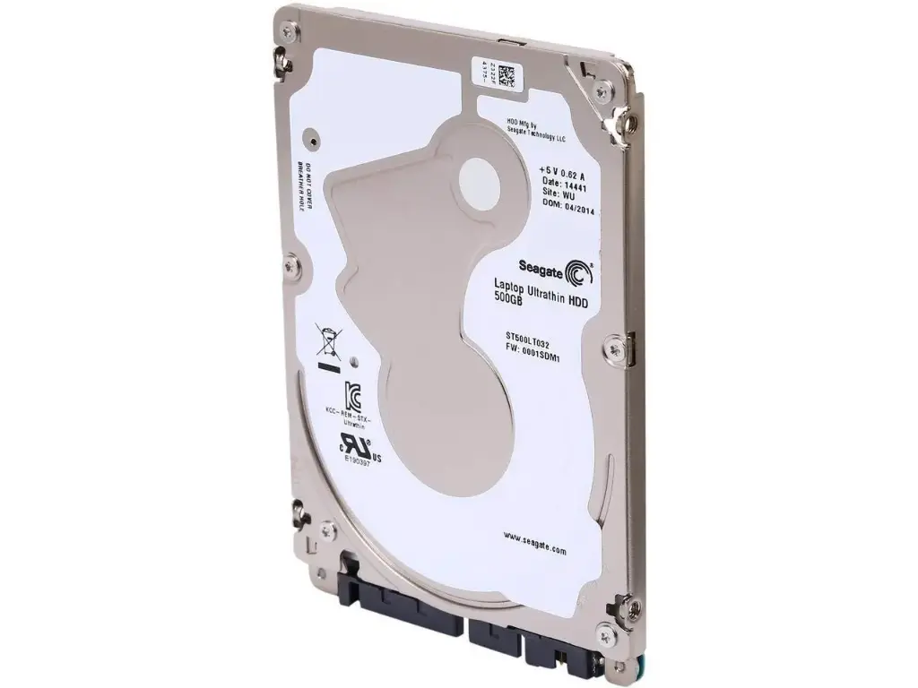 HDD Seagate Ultrathin ST500LT032 500GB HDD 2.5" Hard Drive 500 GB 7200RPM SATA 6.0 GB/s For Laptop