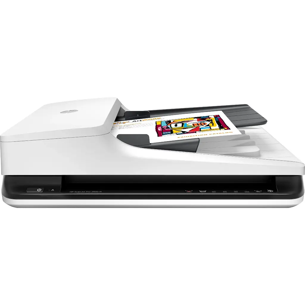 Renewed HP ScanJet Pro 2500 f1 Flatbed OCR Scanner L2747A With 90 Days Warranty