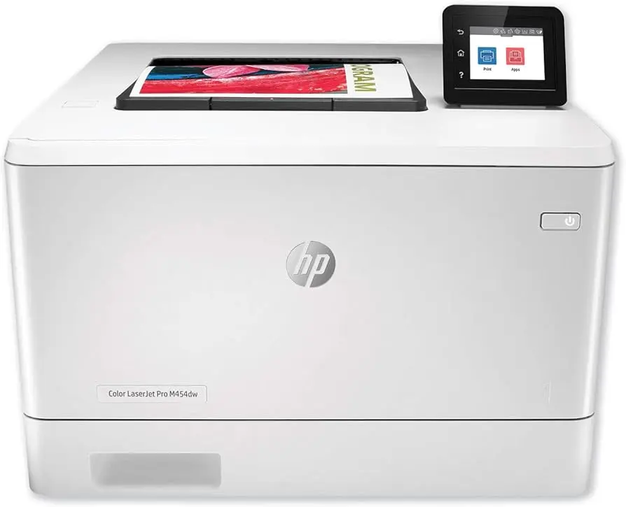 Renewed HP Color LaserJet Pro M454dw Laser Printer W1Y45A USB Network With 90 Days Warranty