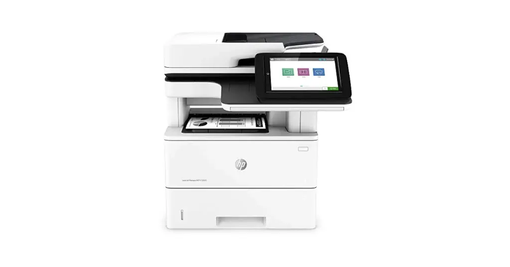 [HPE52645dn-01PS54A] Renewed HP LaserJet Managed MFP E52645dn Laser Printer Copier Fax Scanner 1PS54A USB Network Duplex With 90 Days Warranty (HP E52645dn)