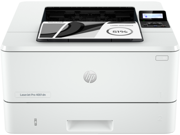 Renewed HP LaserJet Pro 4001dn Black & White Laser Printer 2Z600F With 90 Days Warranty