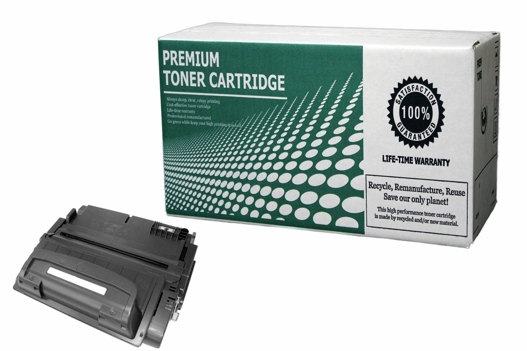 Remanufactured Toner Cartridge HP39A Replacement for HP Q1339A Used for HP 4300 Series Black 18,000