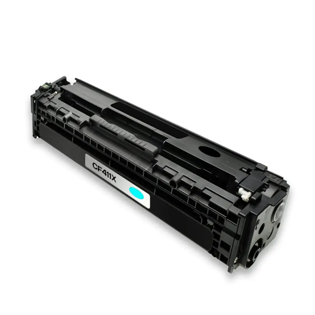 Compatible Cyan Toner Cartridge SHPCF411X Replacement for HP CF411X Used for HP M452 M377 M477 Series Printers Yield 5K