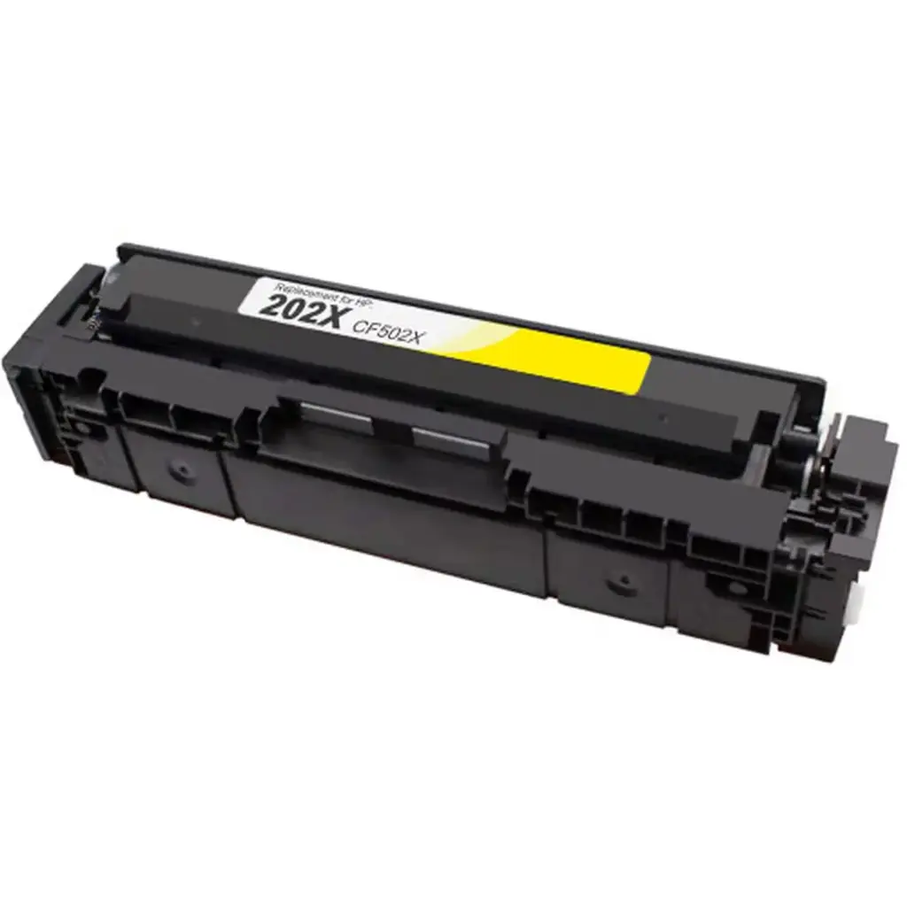 Compatible Yellow Toner Cartridge SHPCF502X Replacement for CF502X Used for HP Color LaserJet Pro M254 M280 M281 Series Printers High Yield 2,500