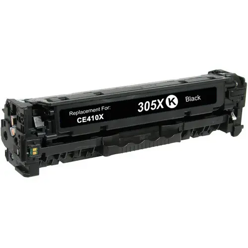 Compatible SHPCE410X Black Toner Cartridge for HP M375nw MFP, M451nw M451dn M451dw M475dn M475dw MFP Series CE410X 305X High Yield 4K