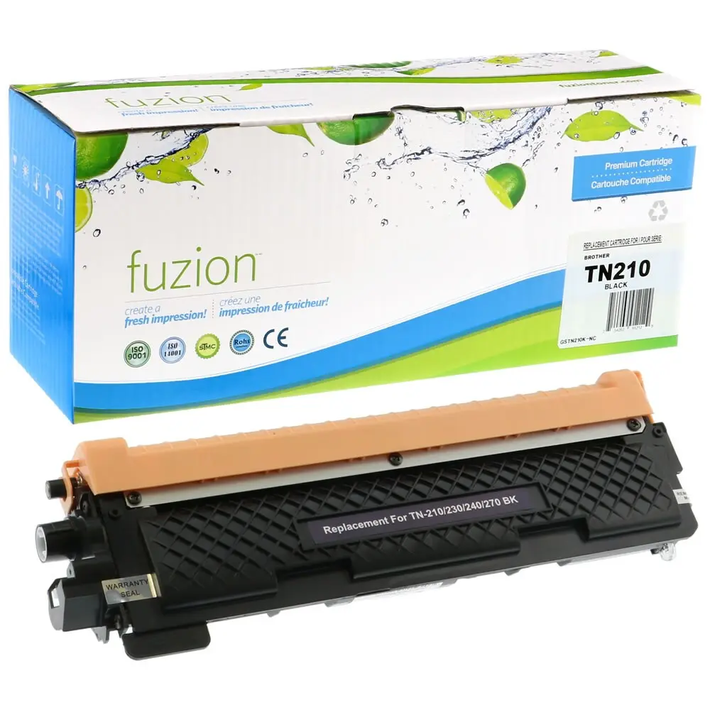 Compatible Brother SBRTN210BK Black Toner Cartridge for Brother HL-3040 HL-3070 MFC-9010 MFC-9120 MFC-9320 Series TN-210BK 