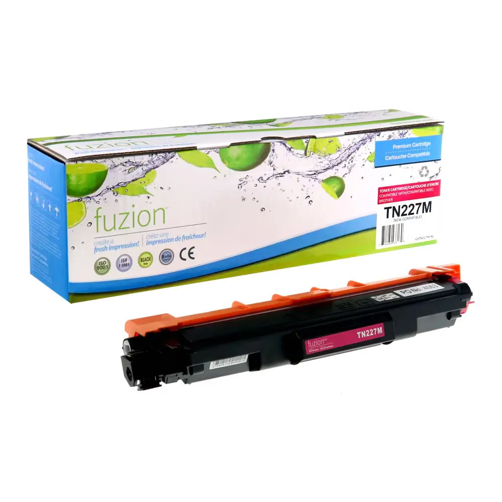 Compatible SBRTN227M Magenta Toner Cartridge for Brother L3210CW L3230CDW L3270CDW L3290CDW L3710CW L3750CDW L3770CDW Series TN-227M