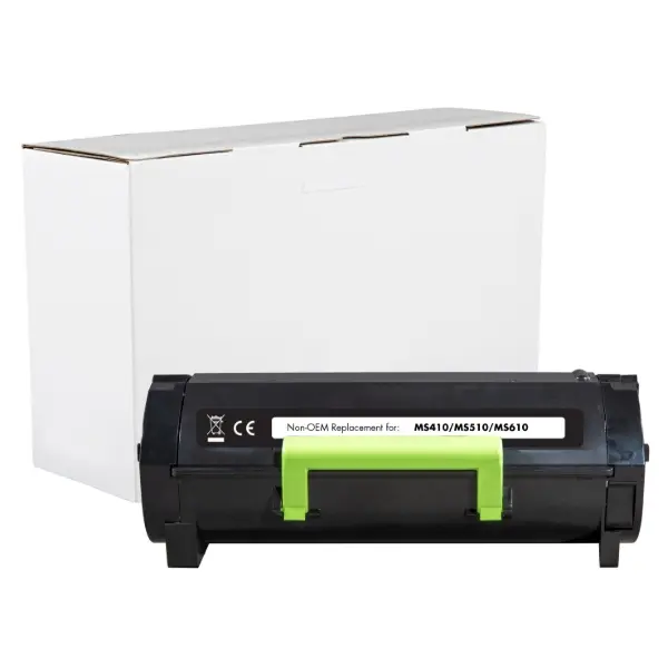 Compatible Lexmark 50F0XA0, 50F1X00, 60F0HA0, 60F1H00, 60F1000 Toner Cartridge for Lexmark MS410, MS415, MS510, MS610, MX310, MX410, MX510, MX511, MX610, MX611 High Yield 10000