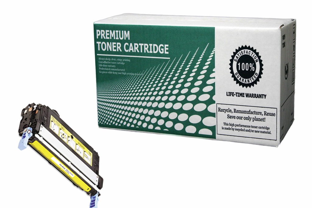 Remanufactured Toner Cartridge HPQ5952A Replacement for HP Q5952A 644A Used for HP Color Laserjet 4700n (Q7492A) 4700dn (Q7493A) 4700dtn (Q7494A) Printer Yellow 10,000