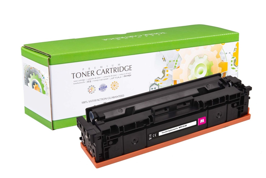 [SHP206X-M] Compatible SHP206X Magenta Toner Cartridge Replacement for HP Color LaserJet Pro M255 M283, W2113X 2450 Pages High Yield