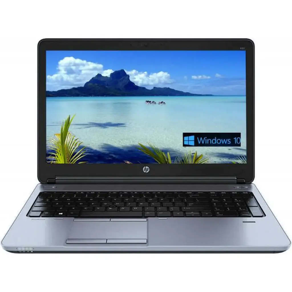 Renewed HP ProBook 650 G3 Notebook PC Intel Core i7-7600U 8GB RAM 256GB SDD 15.6" HD 1366x768 Webcam Windows 10 With 90 Days Warranty