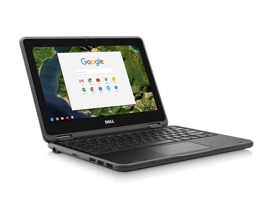 Renewed Dell Chromebook 11 3180 P26T 11'' N3060 83C80 4GB RAM 16GB SSD Webcam Chrome OS With 90 Days Warranty