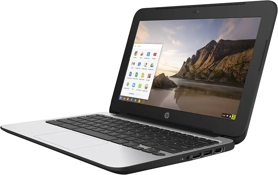 Renewed HP Chromebook 11 G4 Intel N2840 TPN-Q151 2GB RAM 16GB SSD 11.6" HD 1366x768 Webcam ChromeOS With 90 Days Warranty