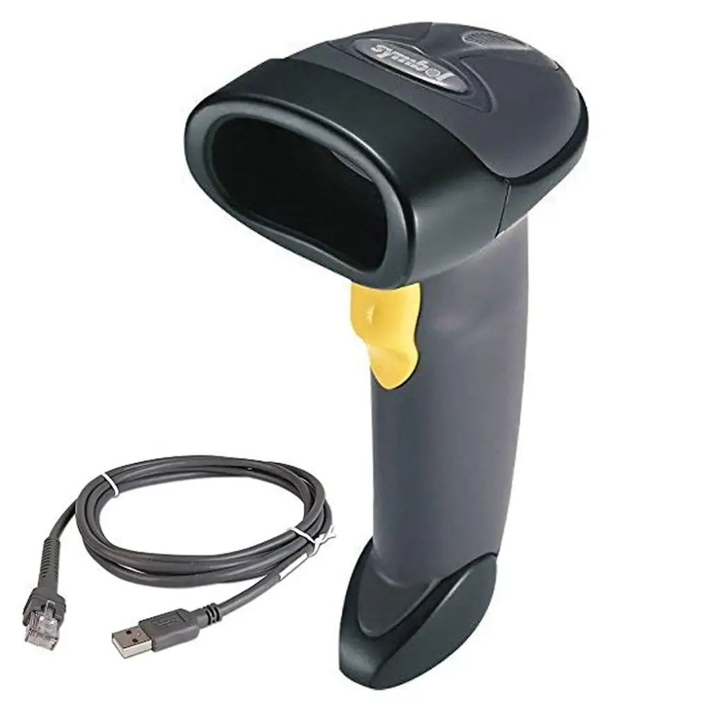 Renewed Symbol DS6707 Gray Barcode Scanner With Cable DS6707-SR20227ZCR With 90 Days Warranty