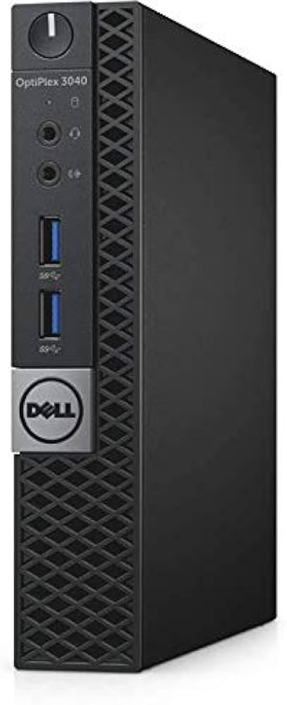 Renewed Dell OptiPlex 3040 Micro Business Desktop PC Intel Core i3 i5 i7 6th Gen Windows 10 With 90 Days Warranty 