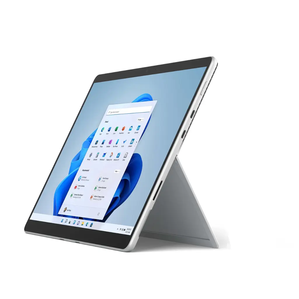 [MIC1960-i5-11G-8-256S] Renewed Microsoft Surface Pro 7+ Model 1960 1961 Intel Core i5 i7 11th Gen Pro 256 GB SSD 12.3" Touchscreen Wi-Fi 4G LTE Windows 11 With 90 Days Warranty (Intel Core i5-1135G7 @ 2.40GHz, 8GB-Built-IN, WiFi)