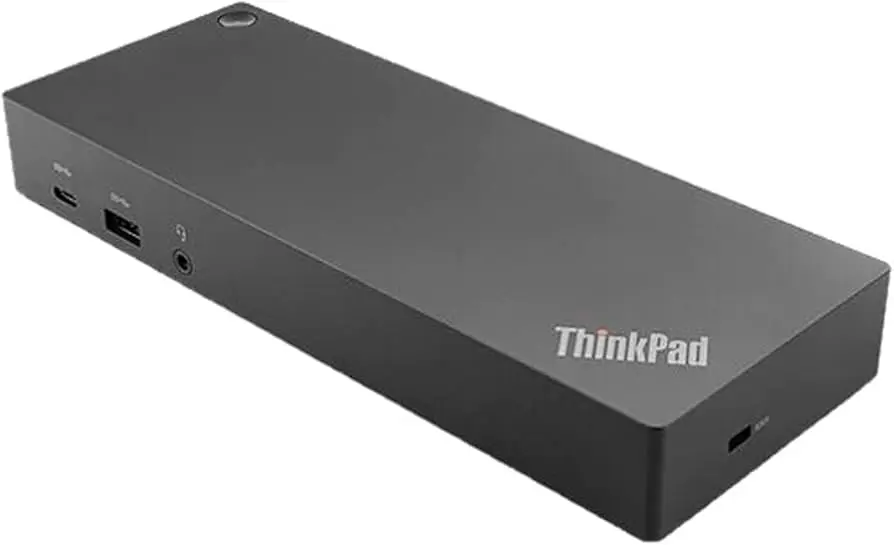 [LO40AF0135US] Renewed Lenovo 40AF0135US ThinkPad Hybrid Dock  USB-C with USB-A Docking Station With 135W AC Adapter 90 Days Warranty