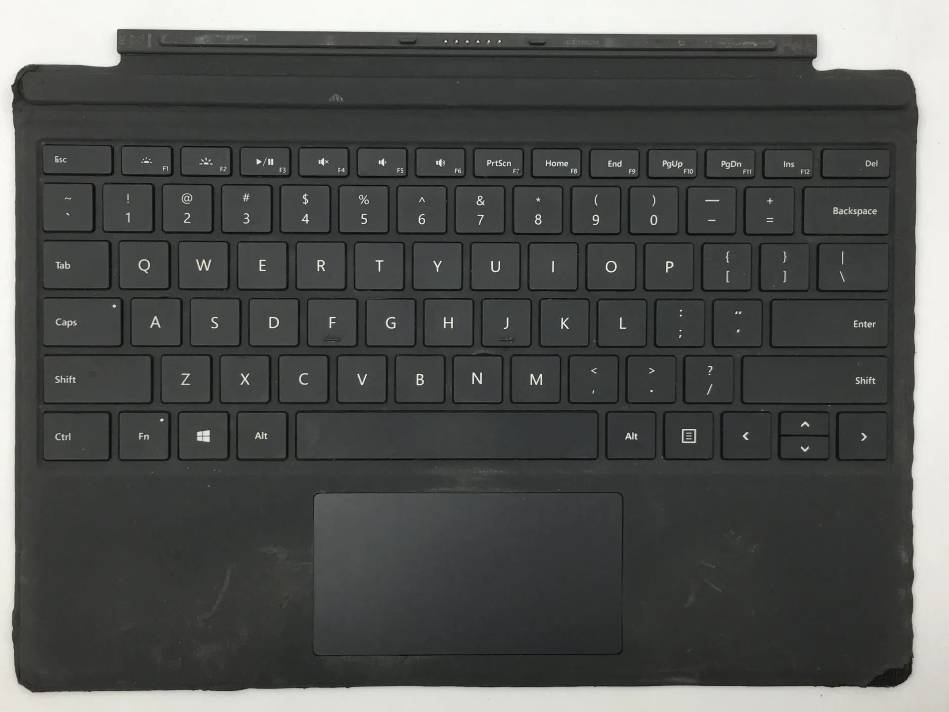[KB-MS1725-ENG-BLACK-C] Microsoft Surface Pro Signature Type Cover Keyboard  1725 For Microsoft Surface Pro 6 5 4 3 With 90 Days Warranty (Black, Renewed, C, English Layout Keyboard)