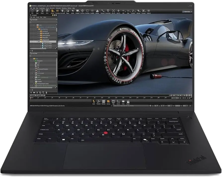 Renewed Lenovo ThinkPad P1 Gen 4 16" Mobile Workstation Intel Core i7 WQXGA 2560 X 1600 Webcam Windows 11 With 90 Days Warranty