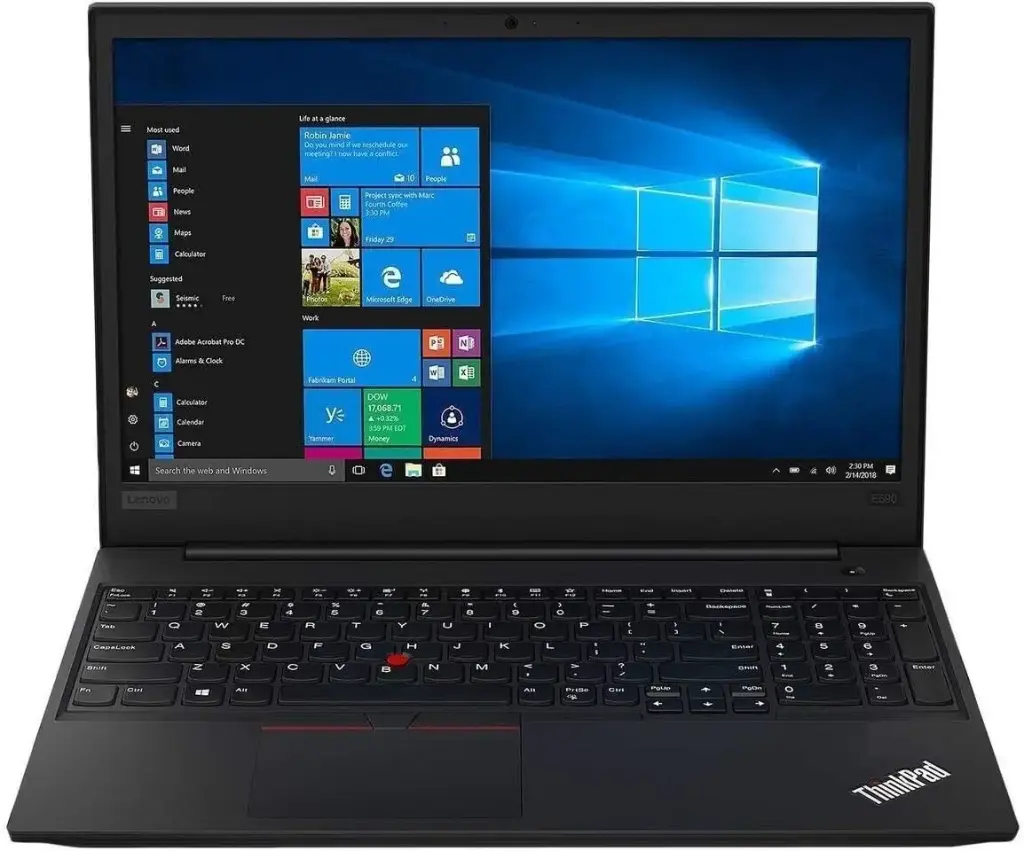 Renewed Lenovo ThinkPad E590 Business Laptop Intel Core i5‑8265U 15.6" Webcam Windows 10 With 90 Days Warranty