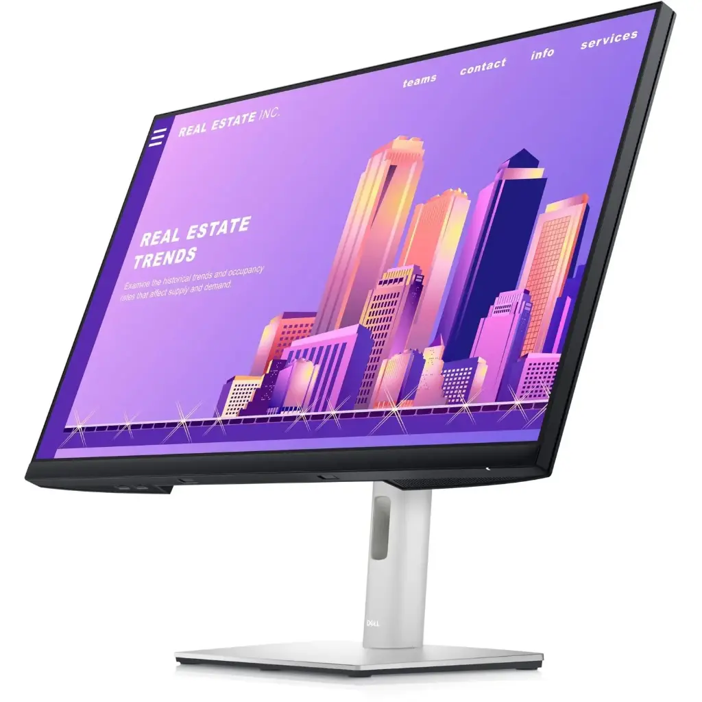 [DLP2722H] Renewed Dell P2722H Monitor 27" FHD 1920x1080 Widescreen HDMI DP VGA USB 3.2 Professional Monitor  With 90 Days Warranty