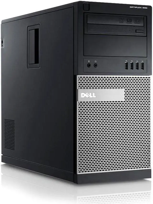 Renewed Dell OptiPlex 990 Mini Tower Desktop PC Intel Core i5 2nd Gen Windows 10 With 90 Days Warranty