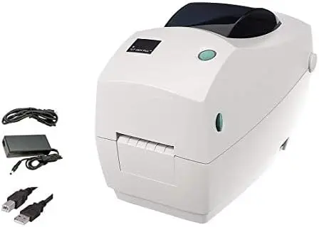 Renewed Zebra TLP 2824 Plus Thermal Transfer Label Printer 203 dpi with USB and Ethernet Interface With 90 Days Warranty