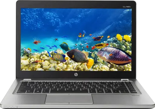 [HPEBFO9480M-I5-4310U] Renewed HP EliteBook Folio 9480m Notebook PC Intel Core i5-4310U 8GB RAM 500GB HDD 14" HD 1366x768 Webcam Windows 10 With 90 Days Warranty