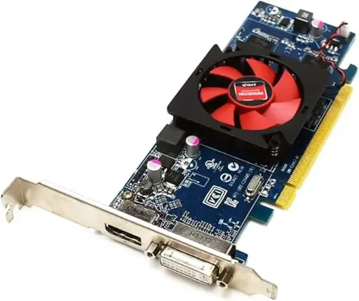 [VC-AMD-C264-1GB] AMD Radeon Graphics C264 Graphics Video Card 1GB DDR3 PCI Express X16 DVI-Display Port Low Profile With 90 Days Warranty