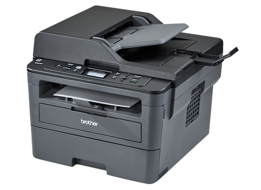 [BRDCPL2550DW] Renewed Brother DCP-L2550DW Monochrome Laser Multifunction, Wireless, Black - Print Scan Copy - 250-Sheet, 50-Sheet ADF, Automatic Duplex Printing, Ethernet With 90 Days Warranty