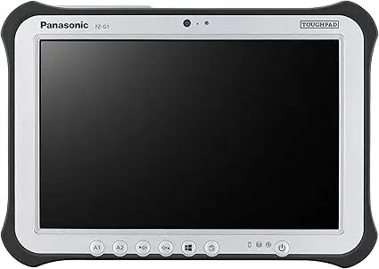[PATPFZ-G1-MK1-i5-3U-8] Renewed Panasonic ToughPad FZ-G1 MK1 Intel Core i5-3437U@1.9GHz 10.1 WUXGA Multi Touch + Digitizer 8GB 128GB SSD LAN Port 4G AT&T Camera WIFI Bluetooth  With 90 Days Warranty