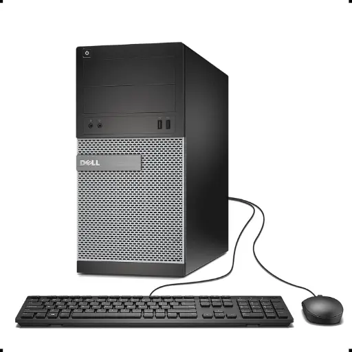 [DLOP390MT-i5-2400] Renewed Dell OptiPlex 390 Mini Tower Desktop PC Intel Core i5 2nd Gen Windows 10 With 90 Days Warranty